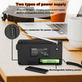 NNEOBA Stereo Digital Portable Radio Black
