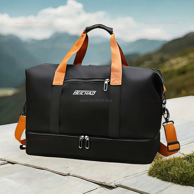 NNEOBA Travel Gym Duffel Bag Black