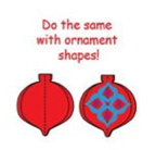 SHAPES ETC. Ornament Assorted Color Creative Cut-Outs- 5.5"
