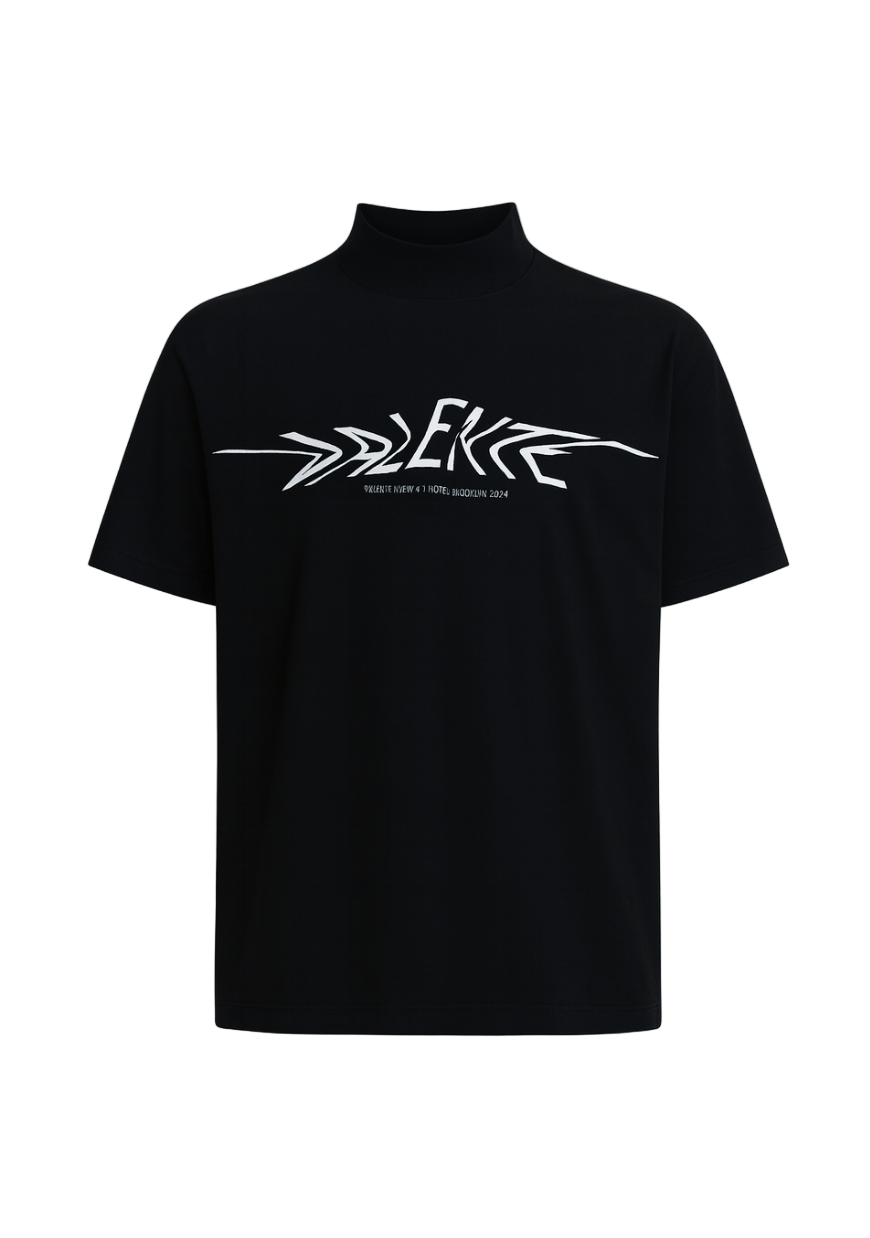 NYFW MOCK NECK TEE