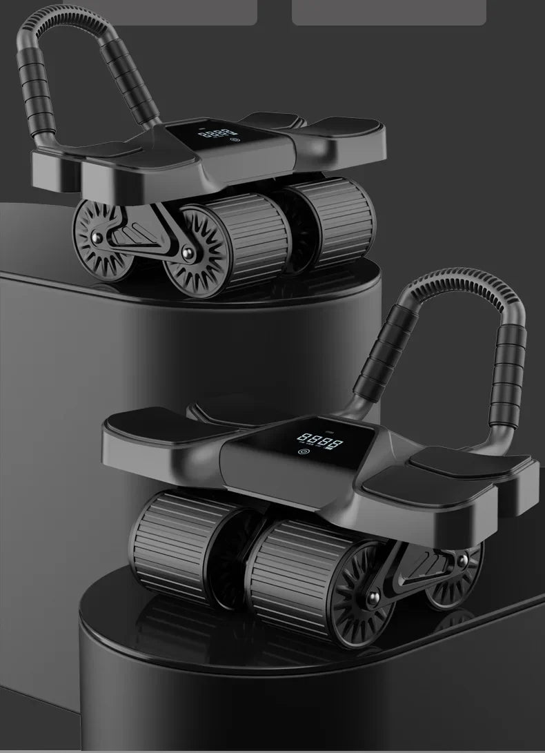 NNEOBA Four-Wheel Abdominal Roller with Elbow Support