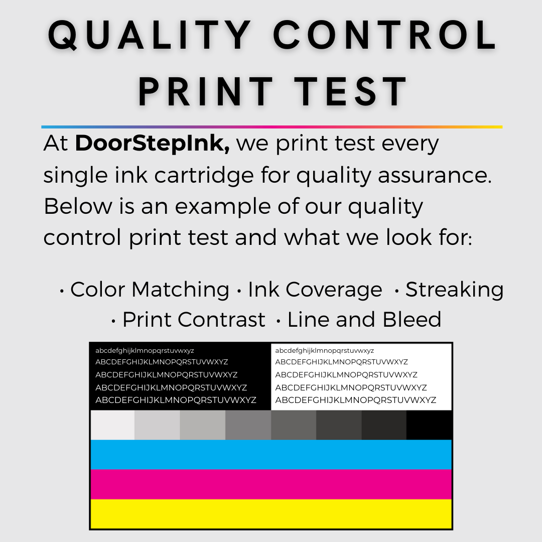 DoorStepInk Brand for HP 92 2 Black / 93 1 Color Remanufactured in the USA Ink Cartridges 3-Pack
