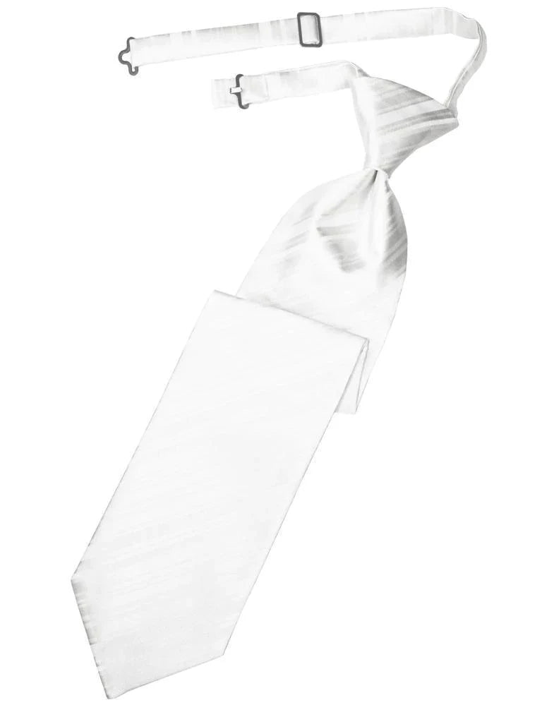 Striped Satin Kids Necktie