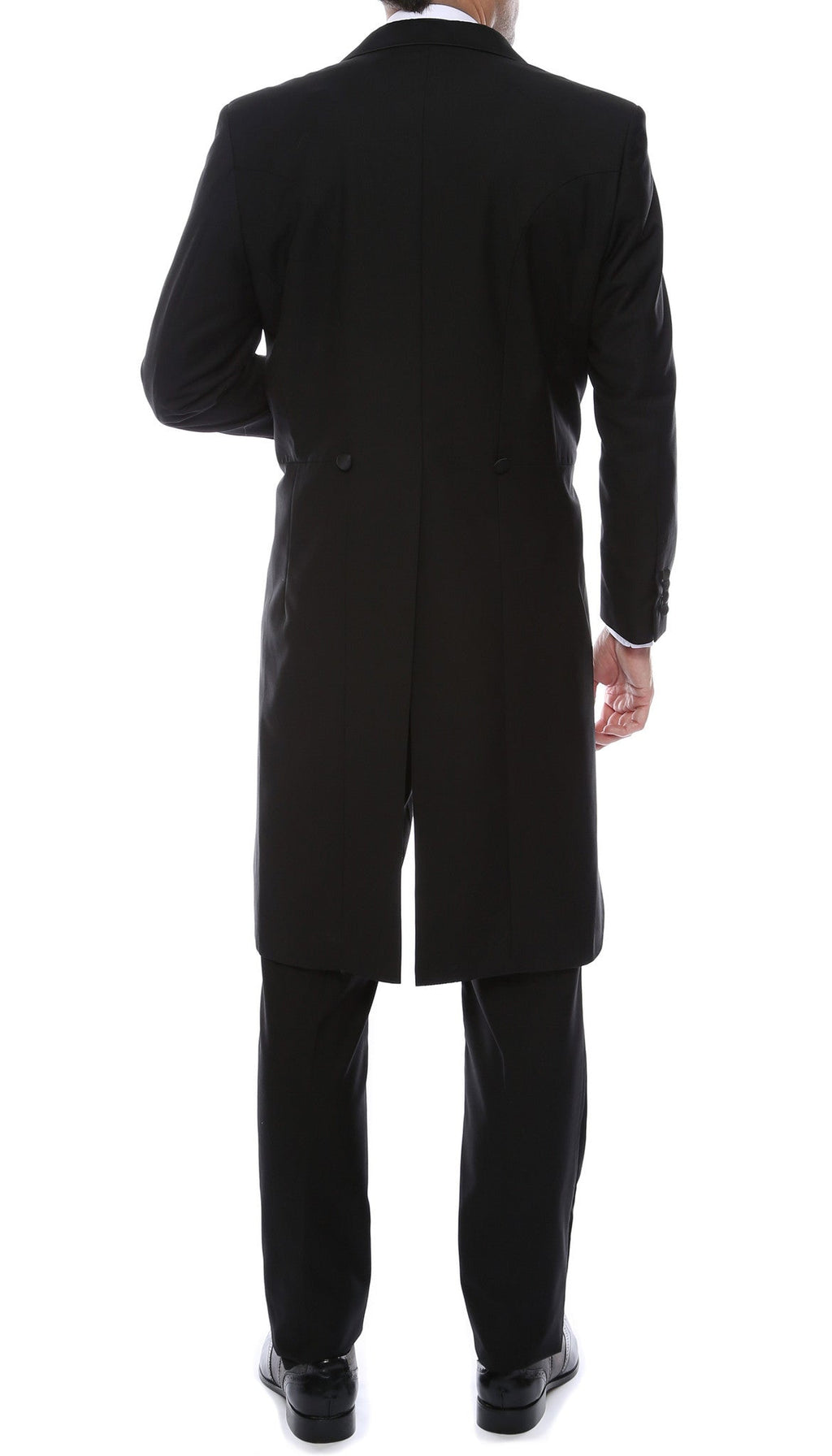 Premium Regular Fit Black Tail Tuxedo
