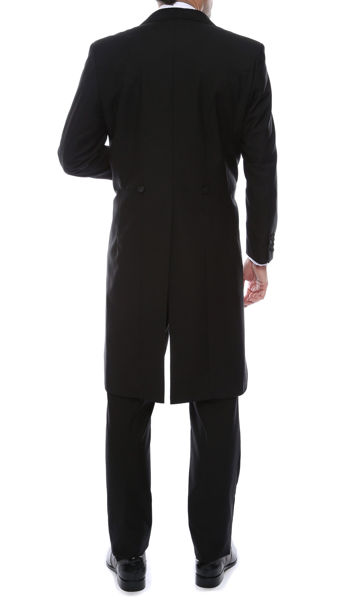 Premium Regular Fit Black Tail Tuxedo
