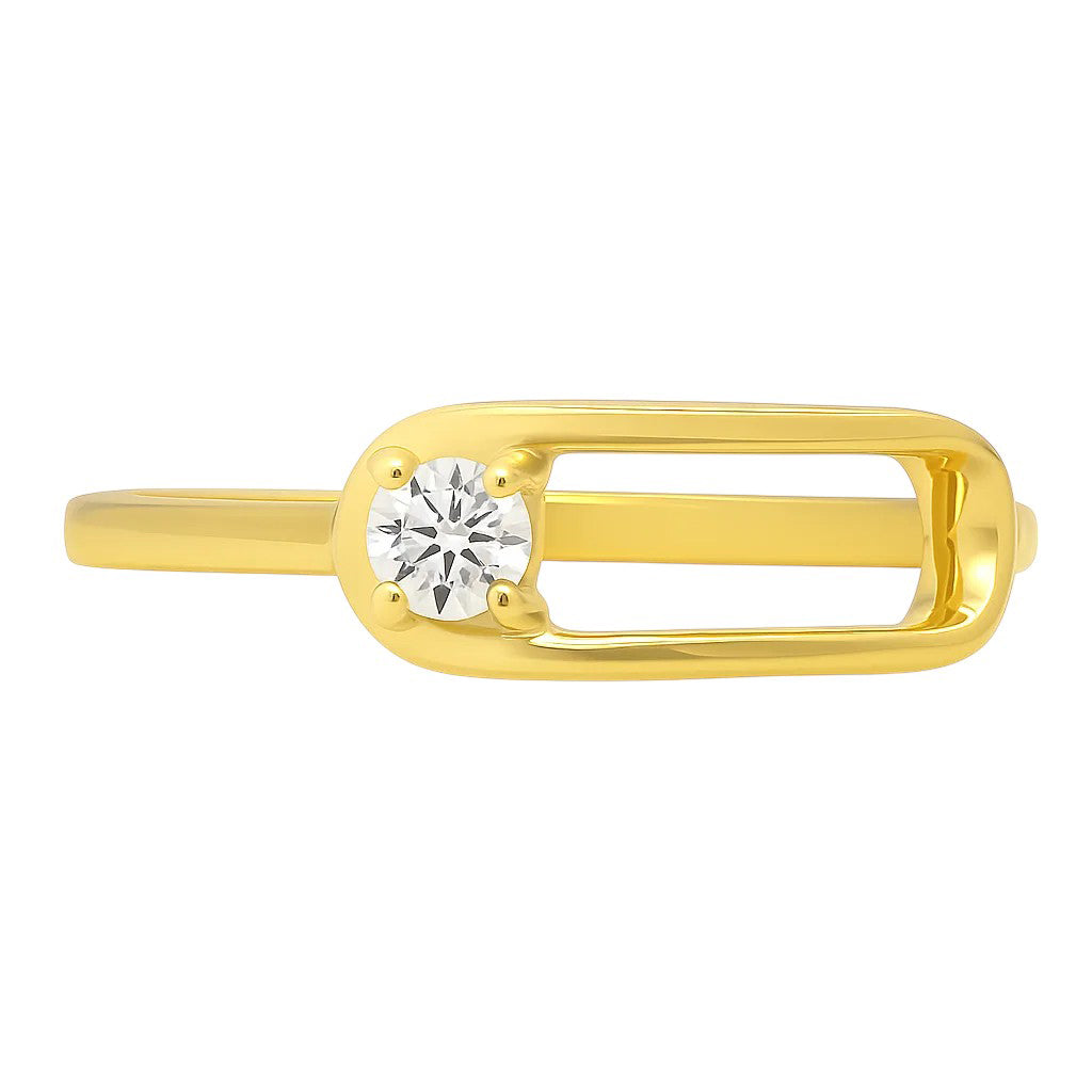 18K Gold Plated Garnet & Tourmaline Ring | Wholesale TGR1060 RM-1783