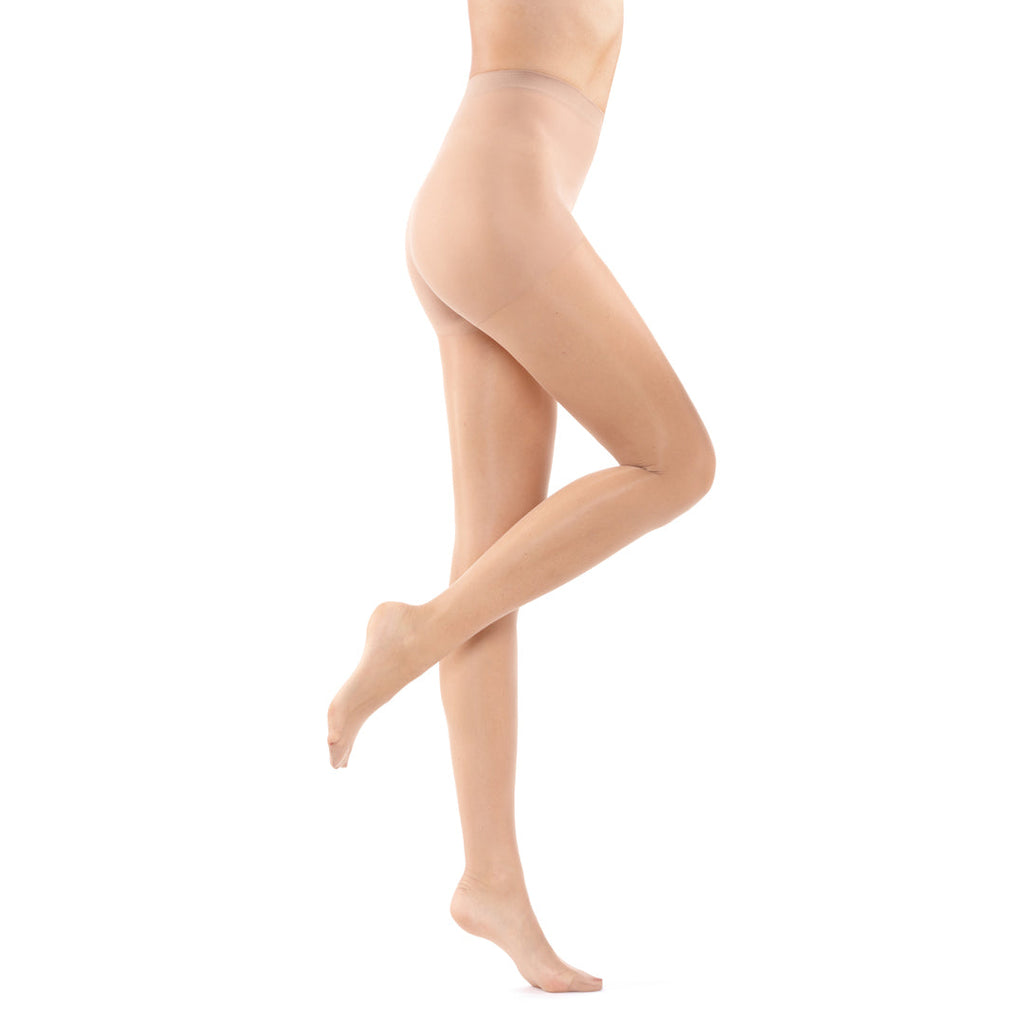 Reinforced Semi-Matte Finish Tights Gorteks 15 Den 104 Nude