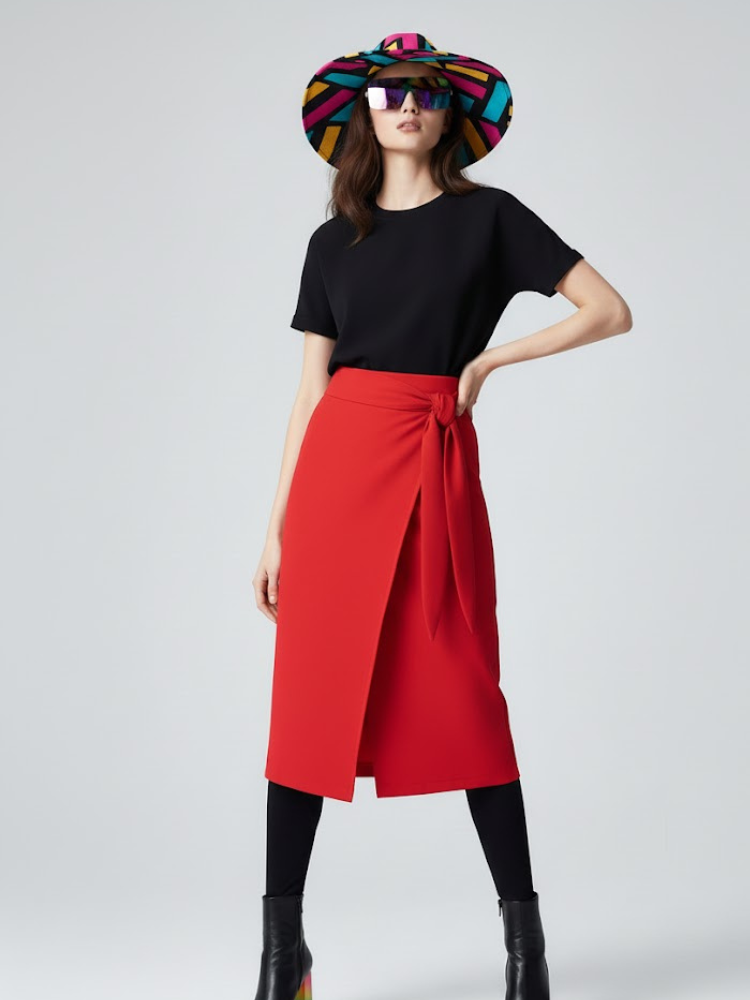 TIMES SQUARE SOUTH Women's Skirt VOGUE Collection BYMANYC ® New York-1