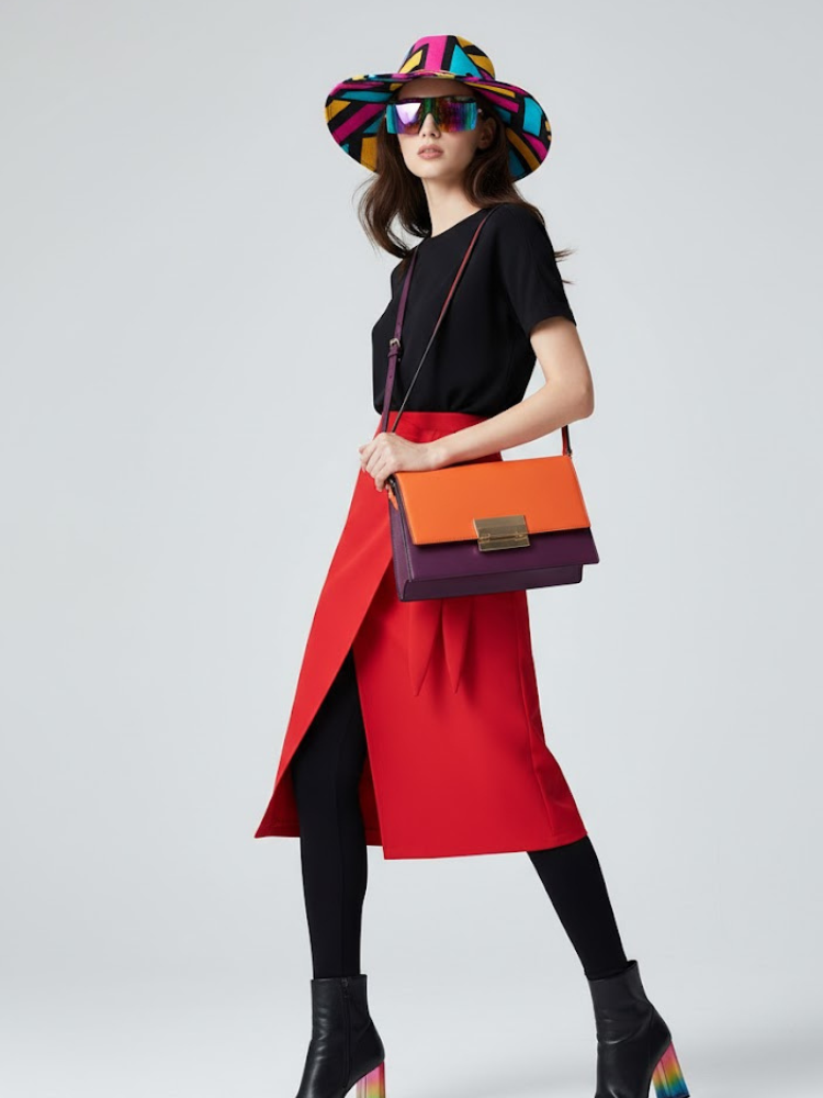TIMES SQUARE SOUTH Women's Skirt VOGUE Collection BYMANYC ® New York-0