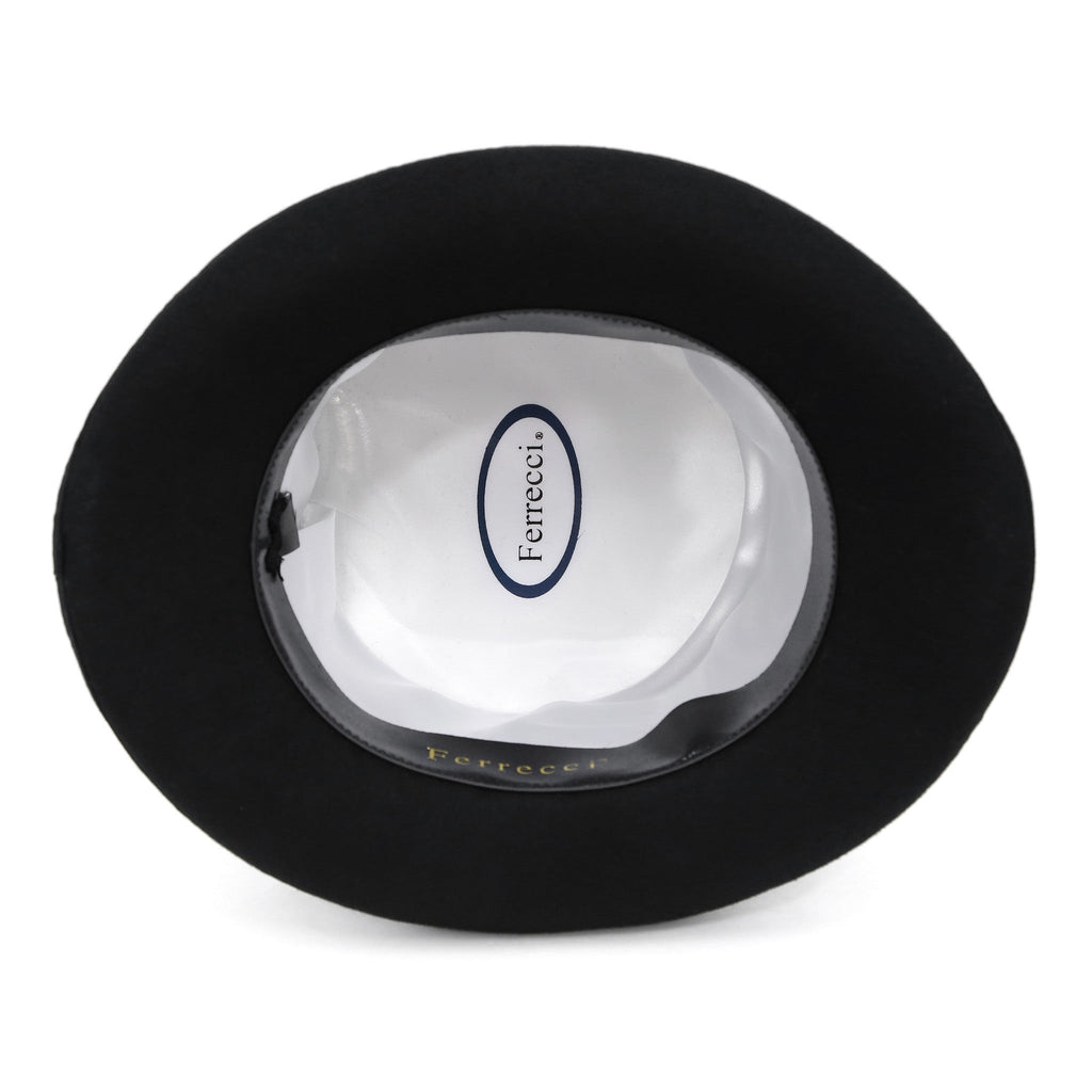 Black Wool Felt Victorian Top hat