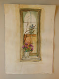 Tamara S Gordon. Window View. Watercolor on paper-11