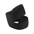 NNEOBA 2pcs Adjustable Patella Knee Support Brace Dual Strap Protector Black