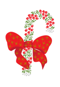 Candy Cane Christmas Cards