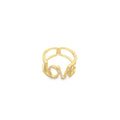 CZ LOVE Ring (D18)
