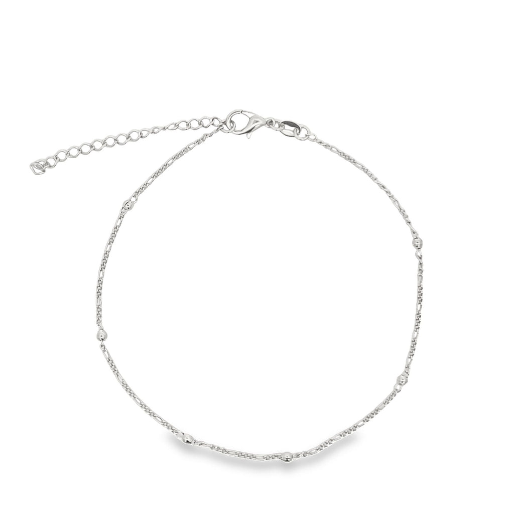 Figaro Anklet With Gold Balls (E126)