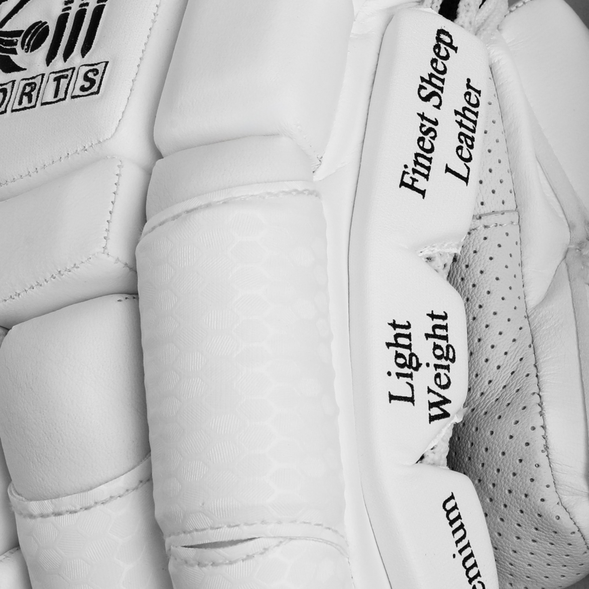 KM SPORTS Cricket Batting Gloves | Lightweight Leather | Adults & Kids | Right & Left Hand | Mumbai & India