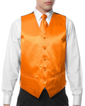 Ferrecci Mens PV600 - Mango with White Back Adjustable Vest Set-0