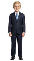 Ferrecci Boys JAX JR 5pc Suit Set Charcoal