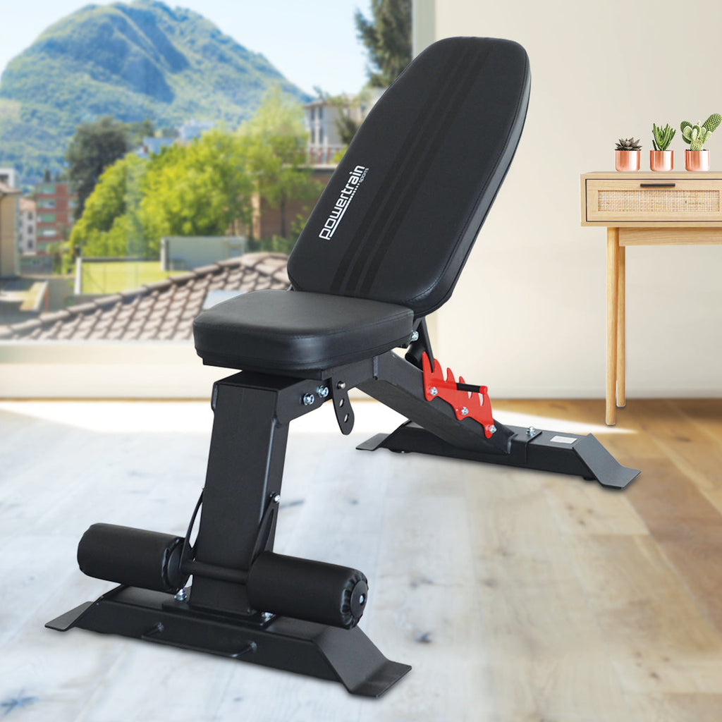 NNEDSZ Home Gym Adjustable Dumbbell Bench