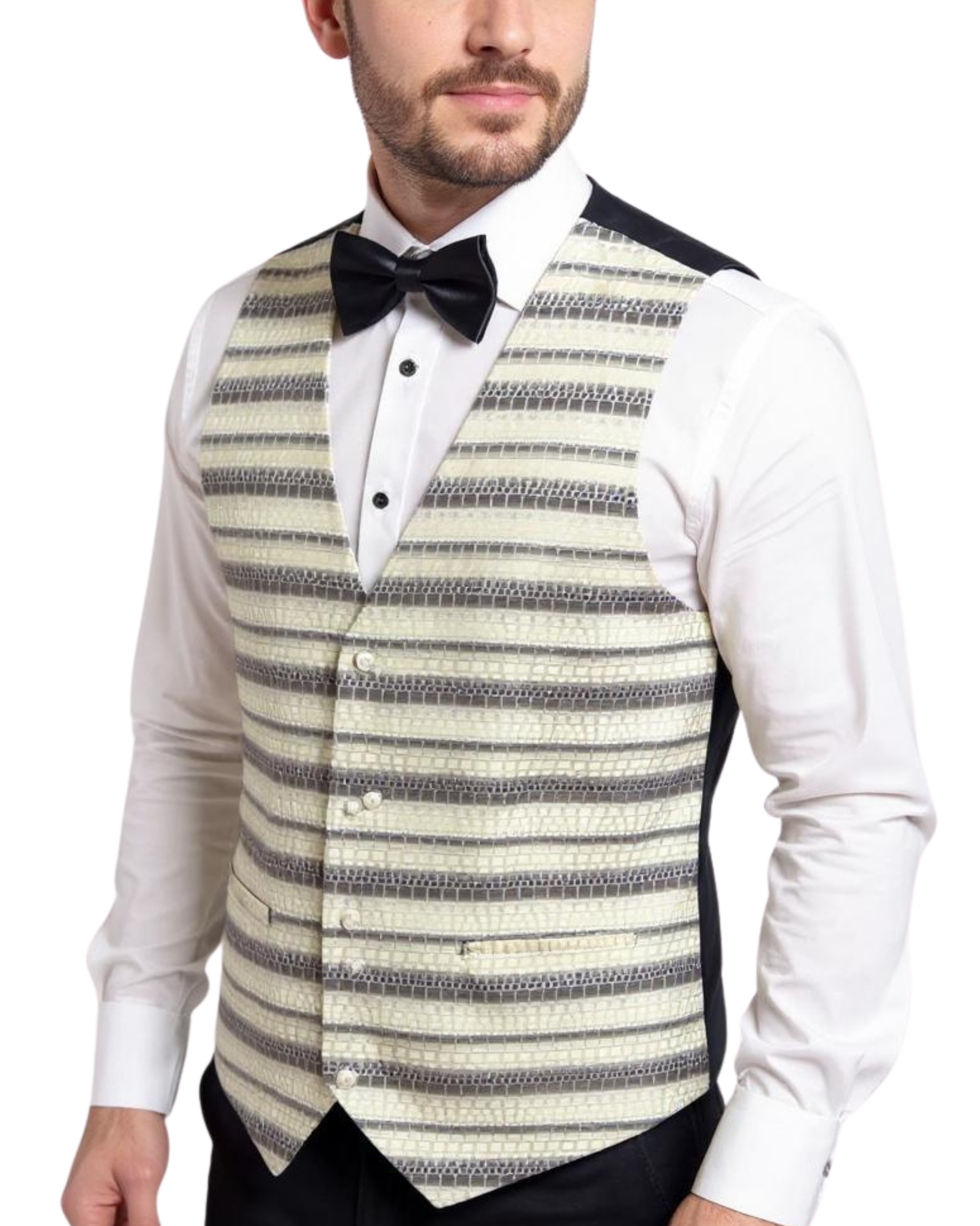 Ferrecci Mens Vest F Adjustable Vest Set-0
