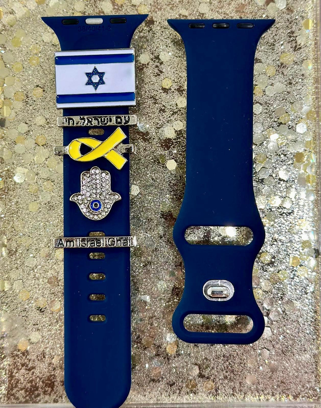 Yellow Ribbon Charm Watch Band  – #BringThemHomeNow