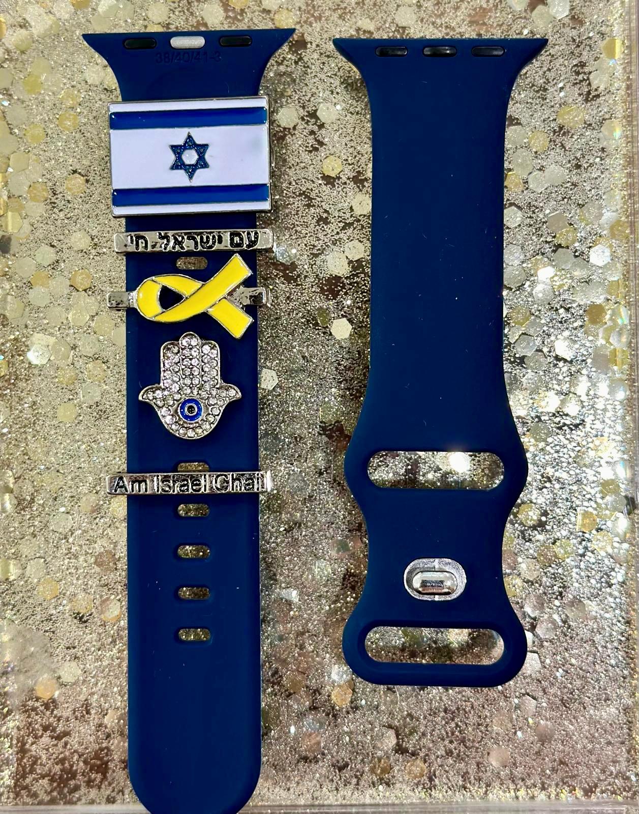 Yellow Ribbon Charm Watch Band  – #BringThemHomeNow