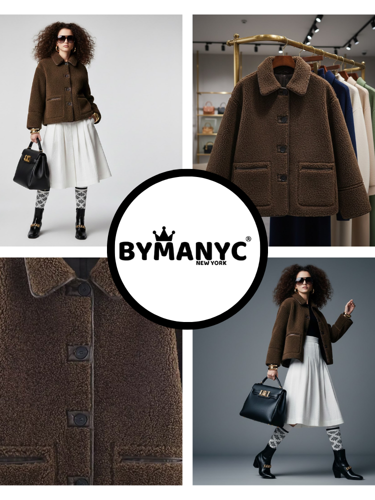 Women's Eco Jacket SUTTON PLACE NY CITY Collection BYMANYC ® New York-1