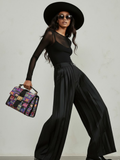 Women's Extra Wide Trousers DECONSTRUCTED TRIBECA NYFW New Colecction BYMANYC ® New York-0