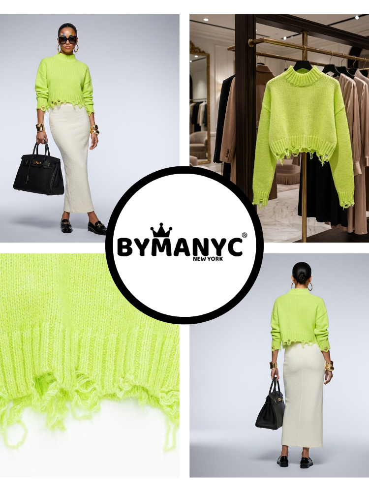 Women's Eco Knitwear BATTERY PARK NY CITY Collection BYMANYC ® New York-2