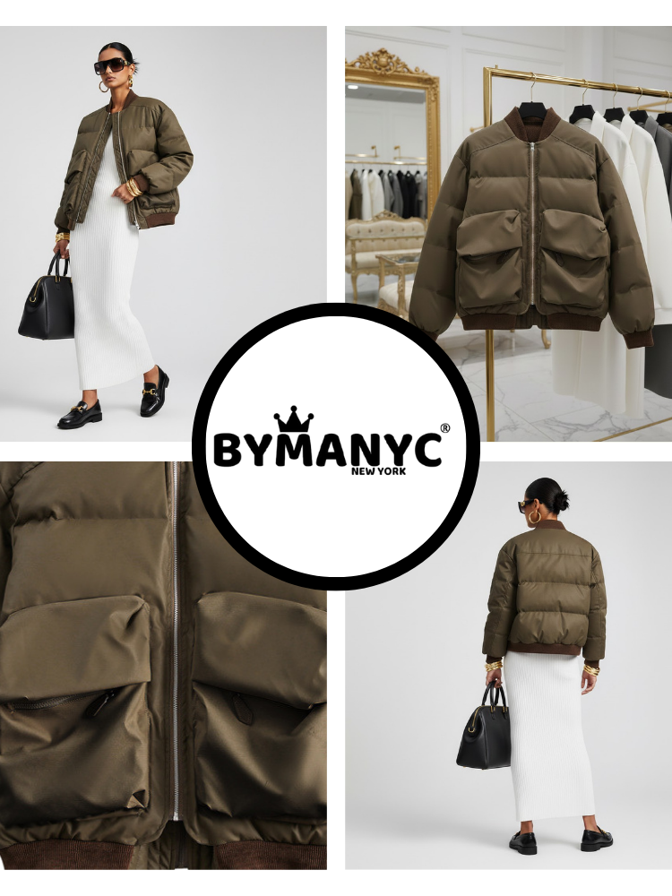 Women's Eco Jacket BRYANT PARK NYFW New Collection BYMANYC ® New York-2