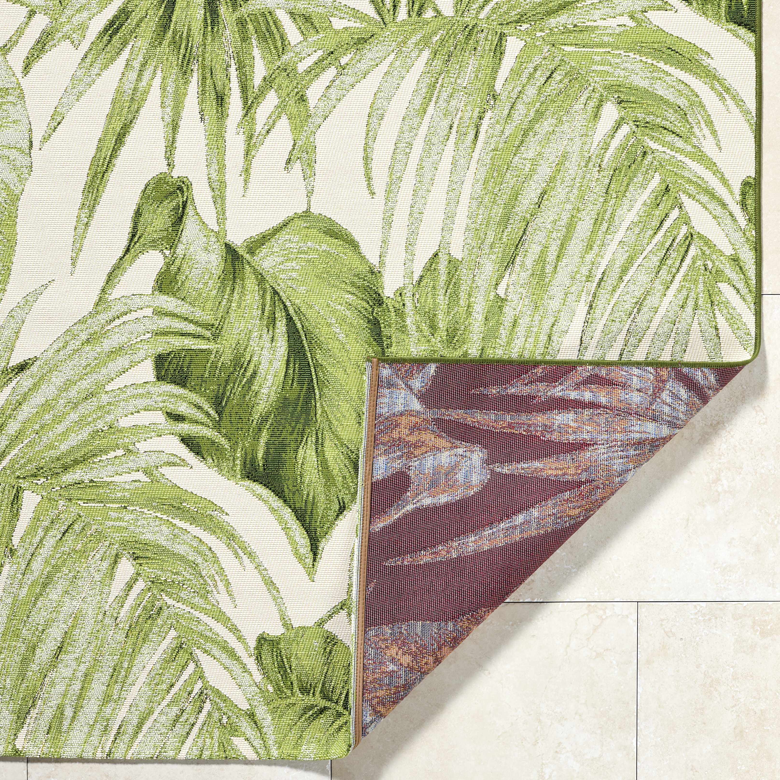 Amirah Green Area Rug