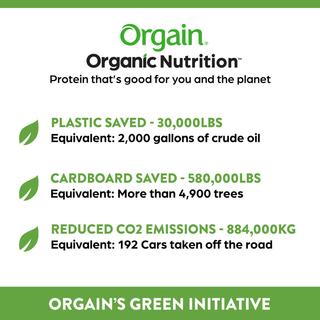 Orgain Organic Plant Based Protein Powder, Sweet Vanilla Bean (1X1.02 Lb  )