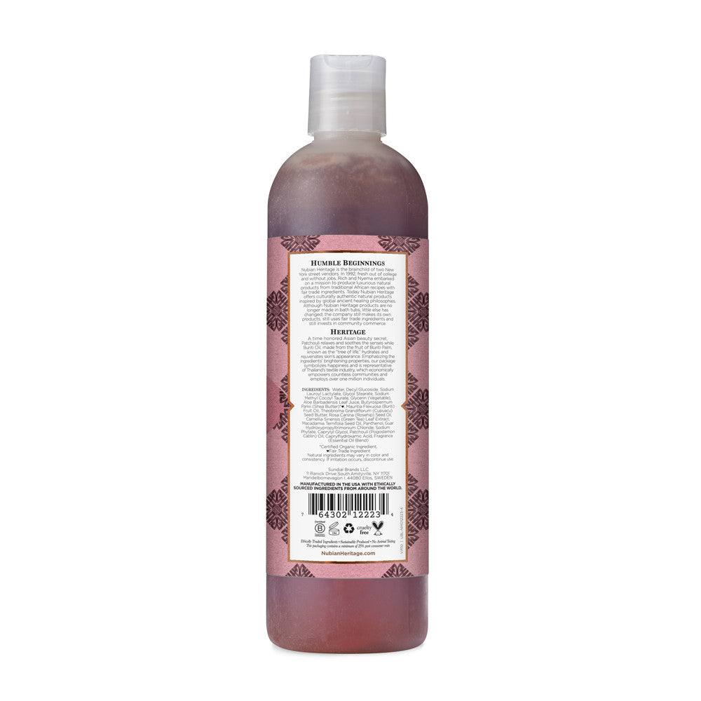 Nubian Heritage Nubian Patchouli & Buriti Body Wash (1X13 OZ)-1
