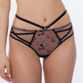 Transparent Embroidered Tanga Panty Antinea-0