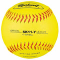 Markwort Synthetic Softball 11 Yellow - Dozen-0