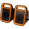 Omega OG119BO stereo asztali hangszóró 2x3W narancssárga