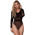 Axami Miami Vibe Sheer Shimmer Mesh Teddy-0