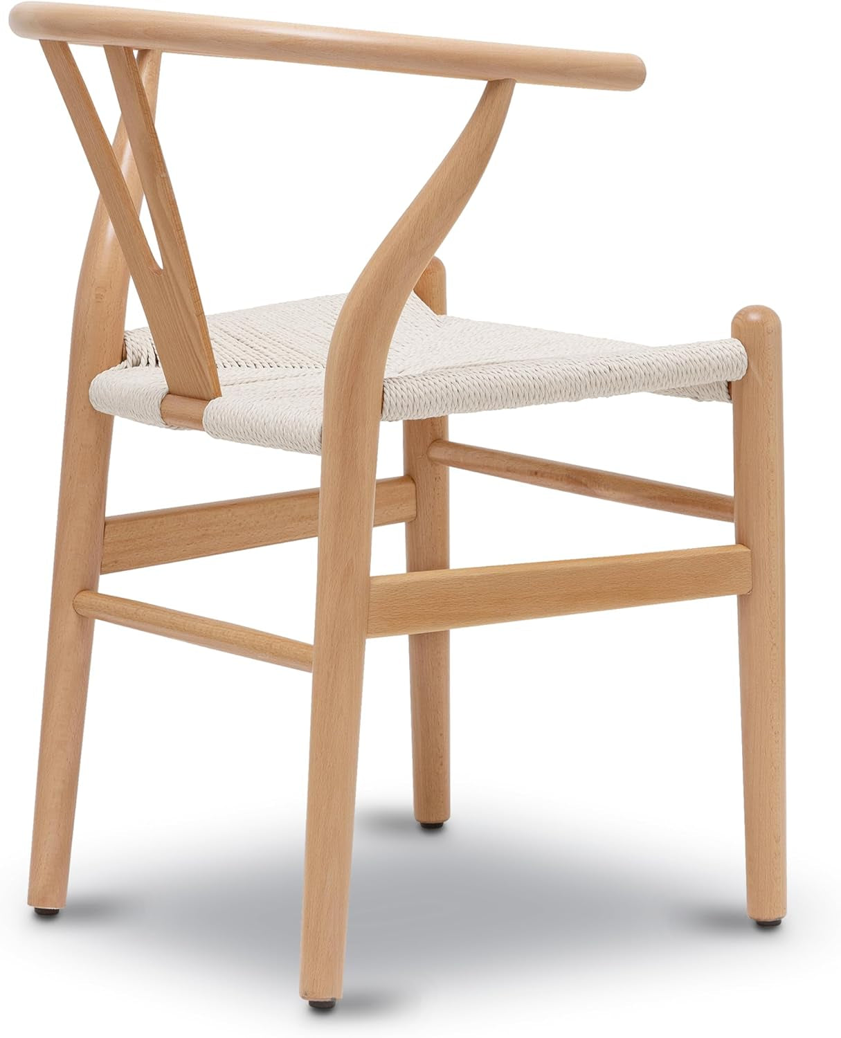 Natural Hemp Mid Century Woven Armchair Indoor Outdoor