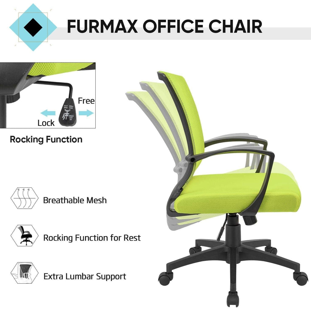 Cyan Ergonomic Office Chair Armrests And Lumbar Support-4
