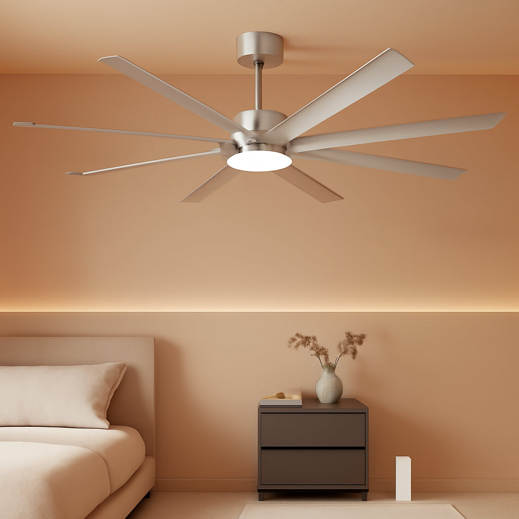 72 Inch Industrial Ceiling Fan Commercial Grade Damp Rated
