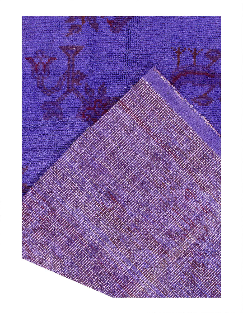Canvello Fine Hand Knotted overdye runner 3'1'' X 10'6''