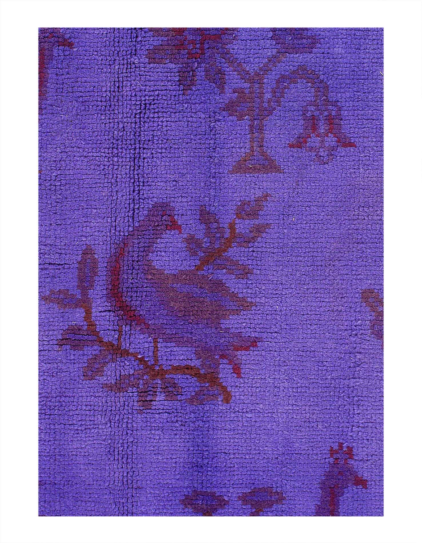 Canvello Fine Hand Knotted overdye runner 3'1'' X 10'6''