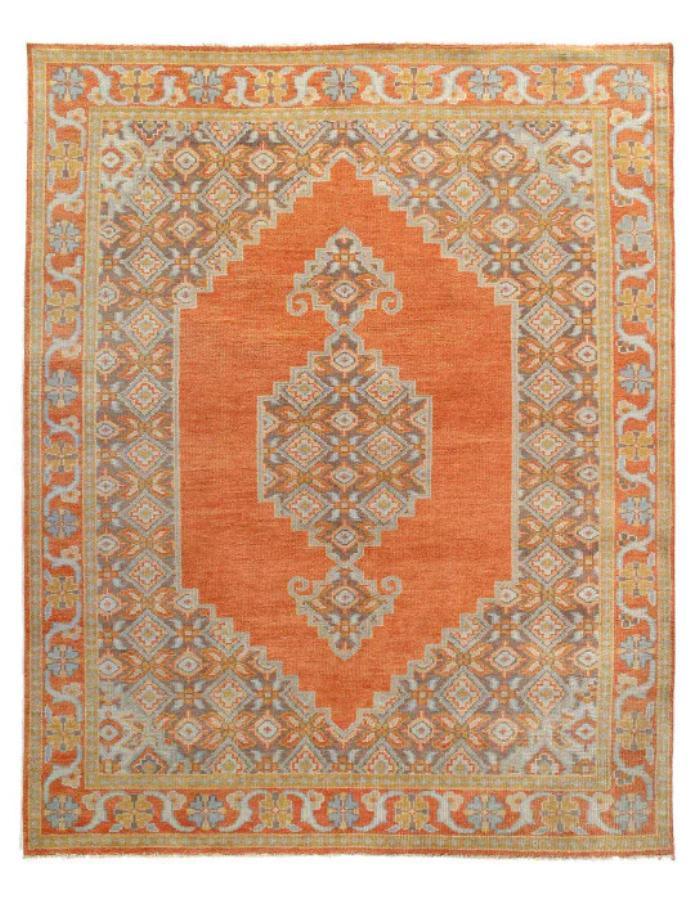 Canvello Fine Hand Knotted Silkroad Sultanabd design Rug - 8' X 9'9''