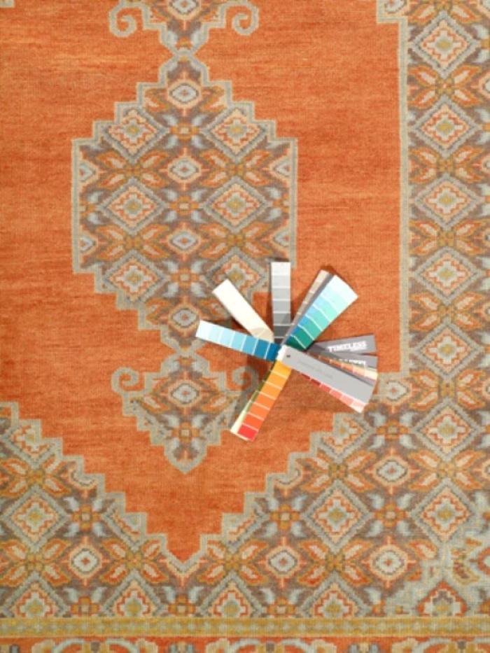 Canvello Fine Hand Knotted Silkroad Sultanabd design Rug - 8' X 9'9''