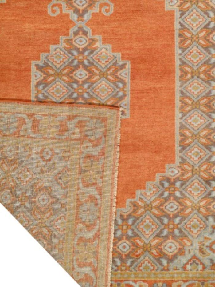 Canvello Fine Hand Knotted Silkroad Sultanabd design Rug - 8' X 9'9''
