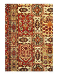 Canvello Genuine Fine Tabriz Design Lamb's Wool Rug - 3' x 5'1"