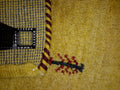 Canvello Hand Made Modern All Over Indo Gabbeh Rug - 2'11'' X 5'3''
