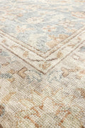 Canvello Khotan Hand-Knotted Wool Light Blue Area Rug-10'2" X 14'2"