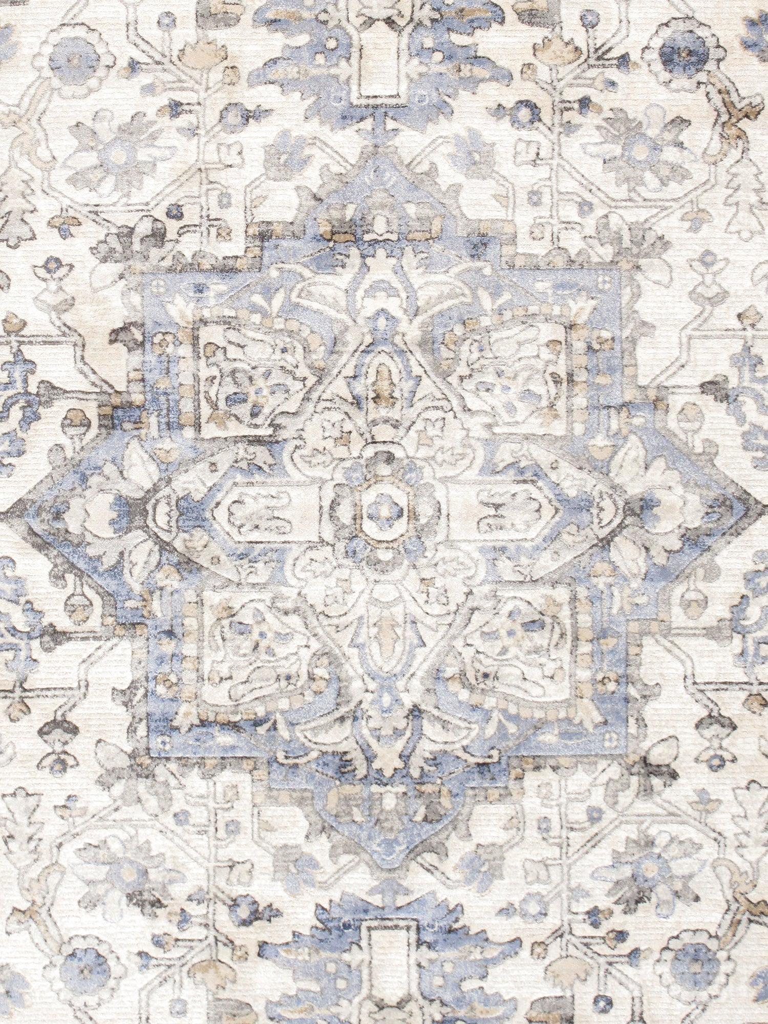 Canvello Modern Design Power Loom Area Rug- 10' X 14'