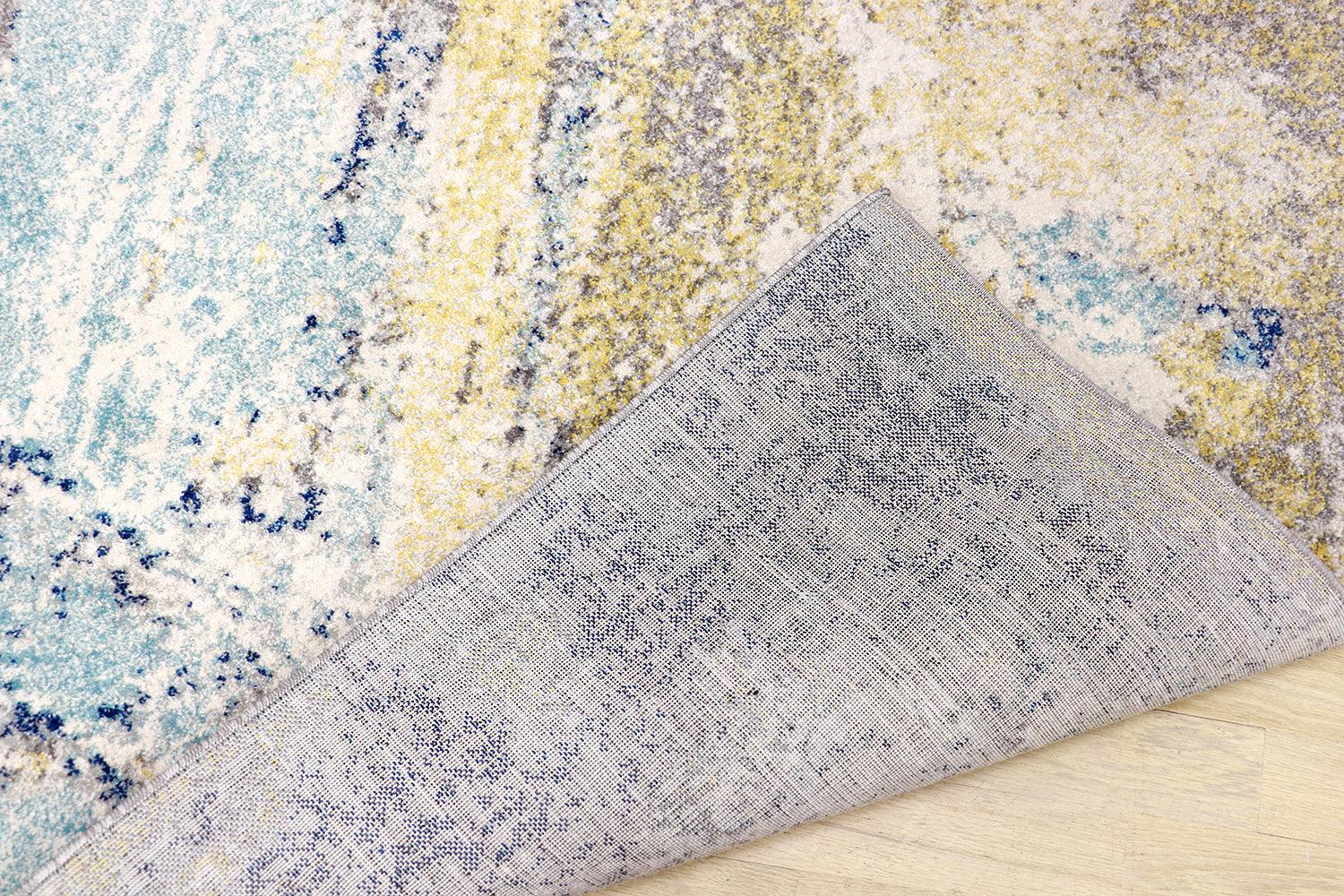 Canvello Modern Design Power Loom Area Rug- 6' X 6'